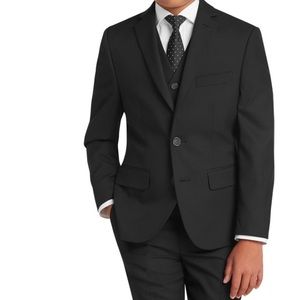 Joseph Abboud Black Boys Suit
